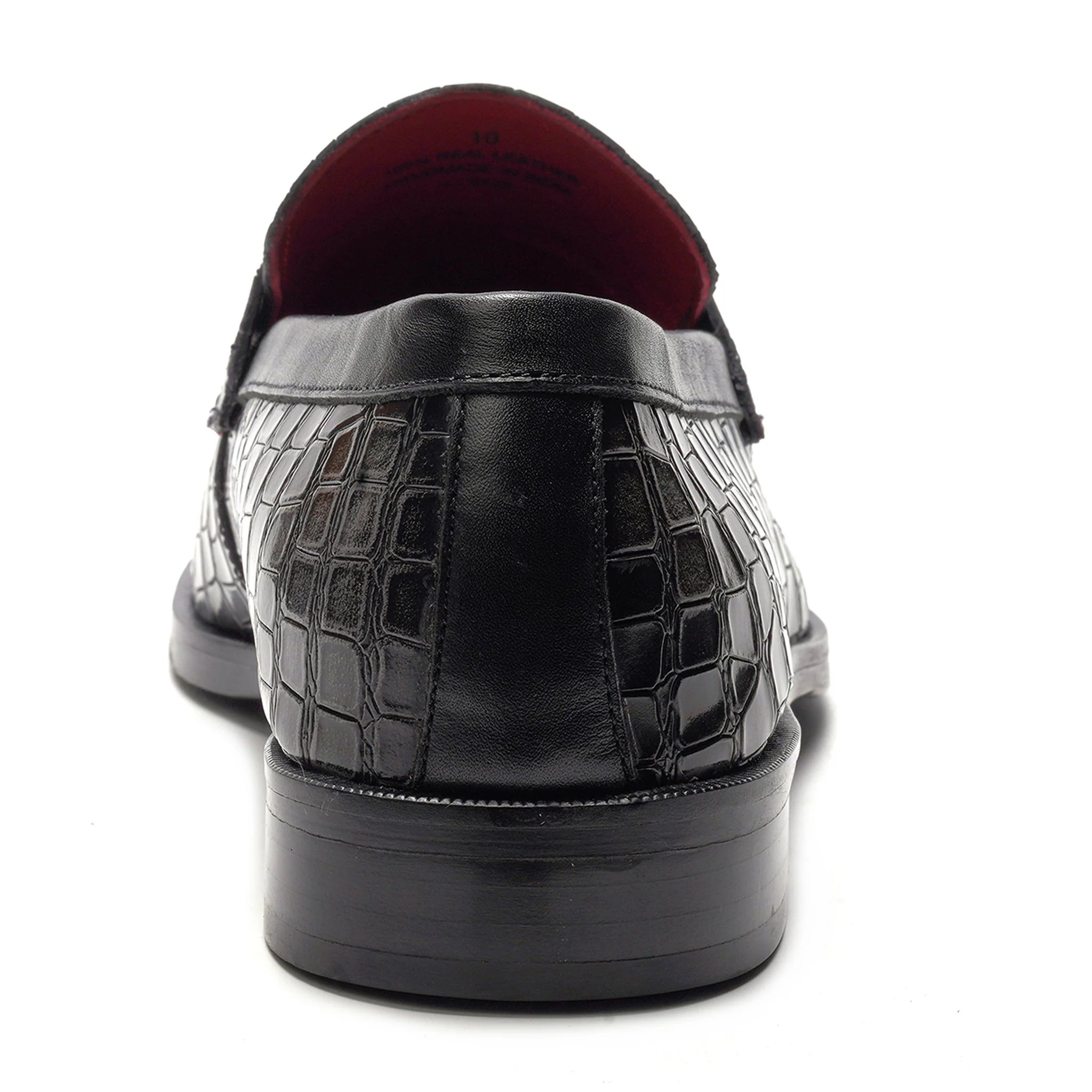 Nocturne Penny Loafer // Grey Croco - Image 4