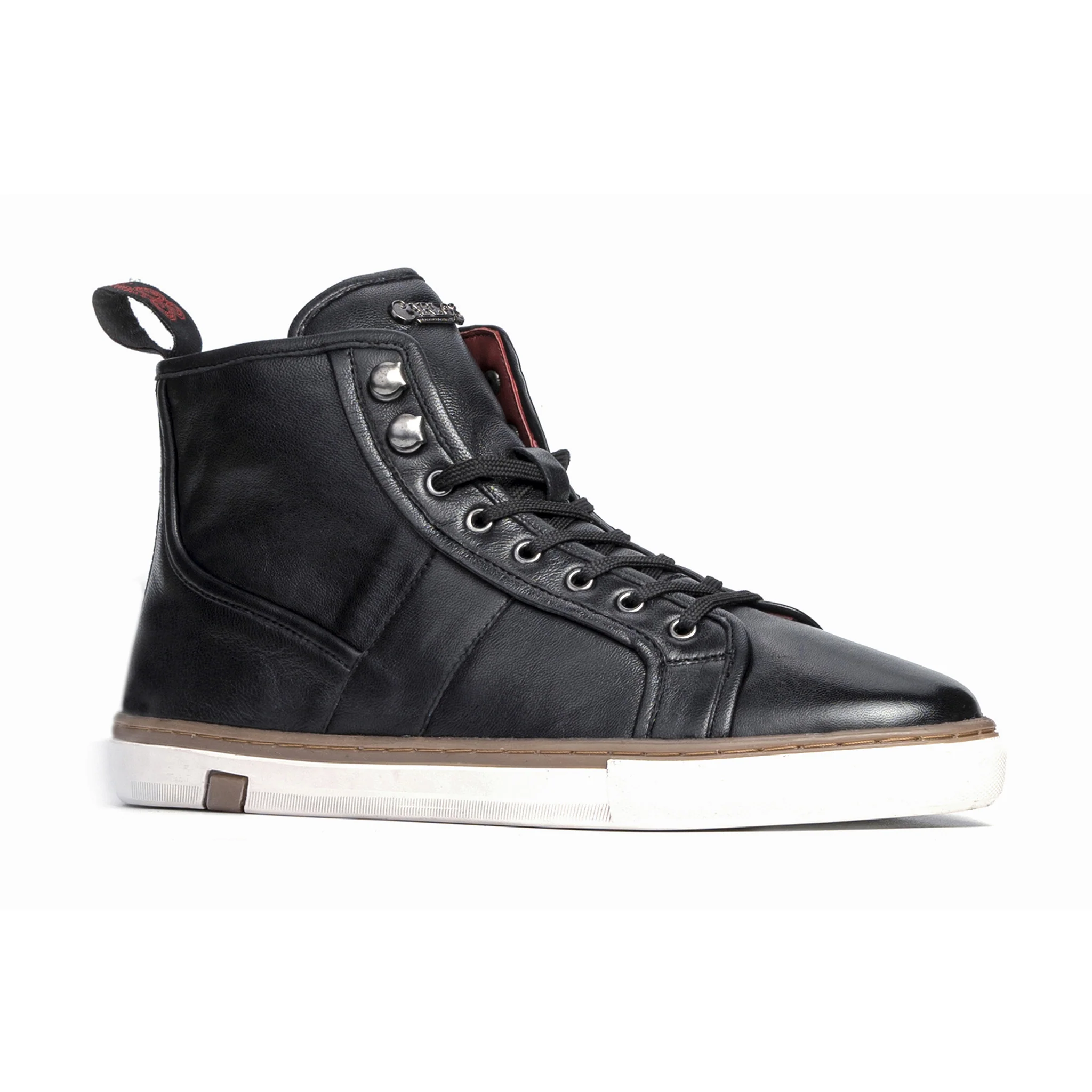 Otis High-Top Sneaker // Black - Image 2