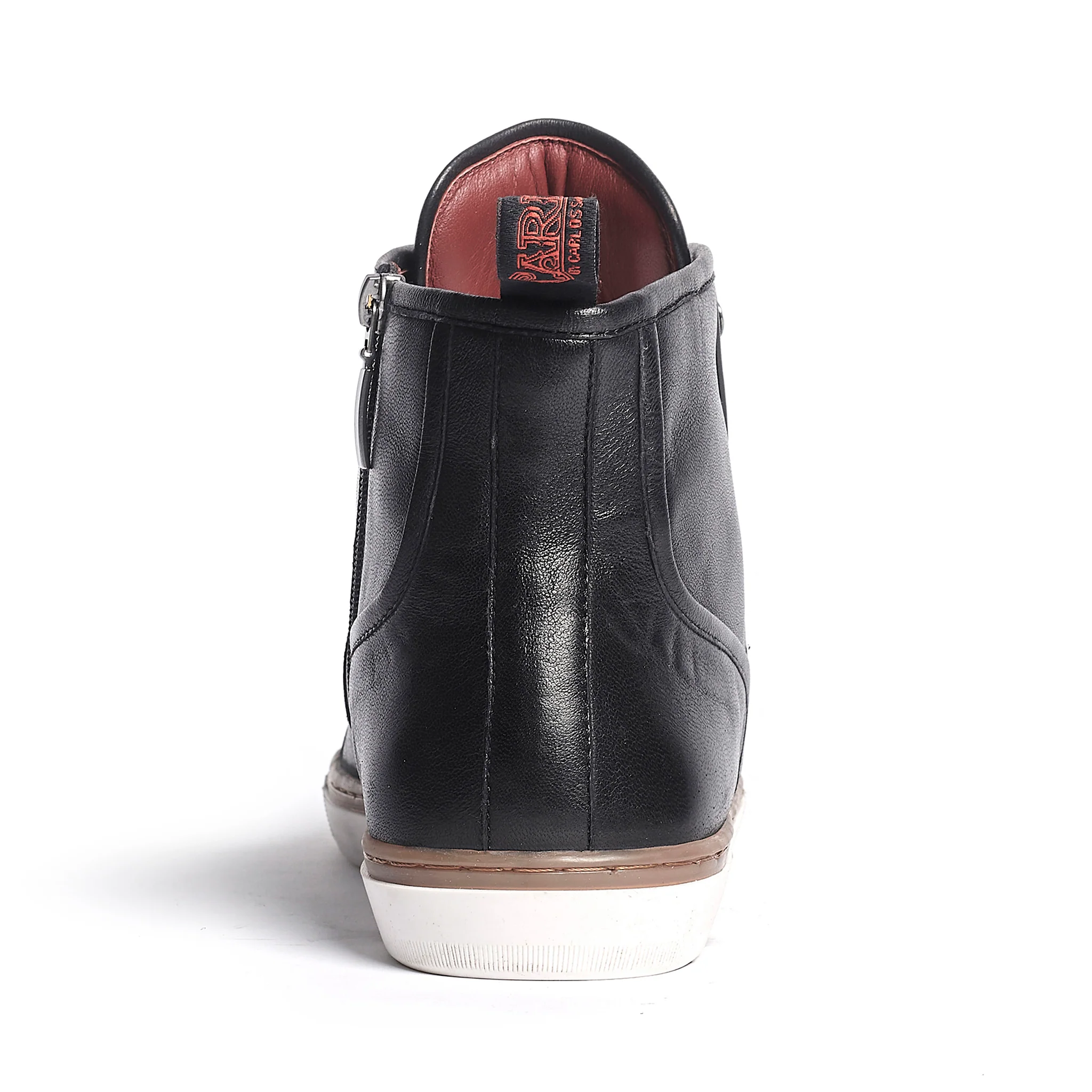 Otis High-Top Sneaker // Black - Image 4