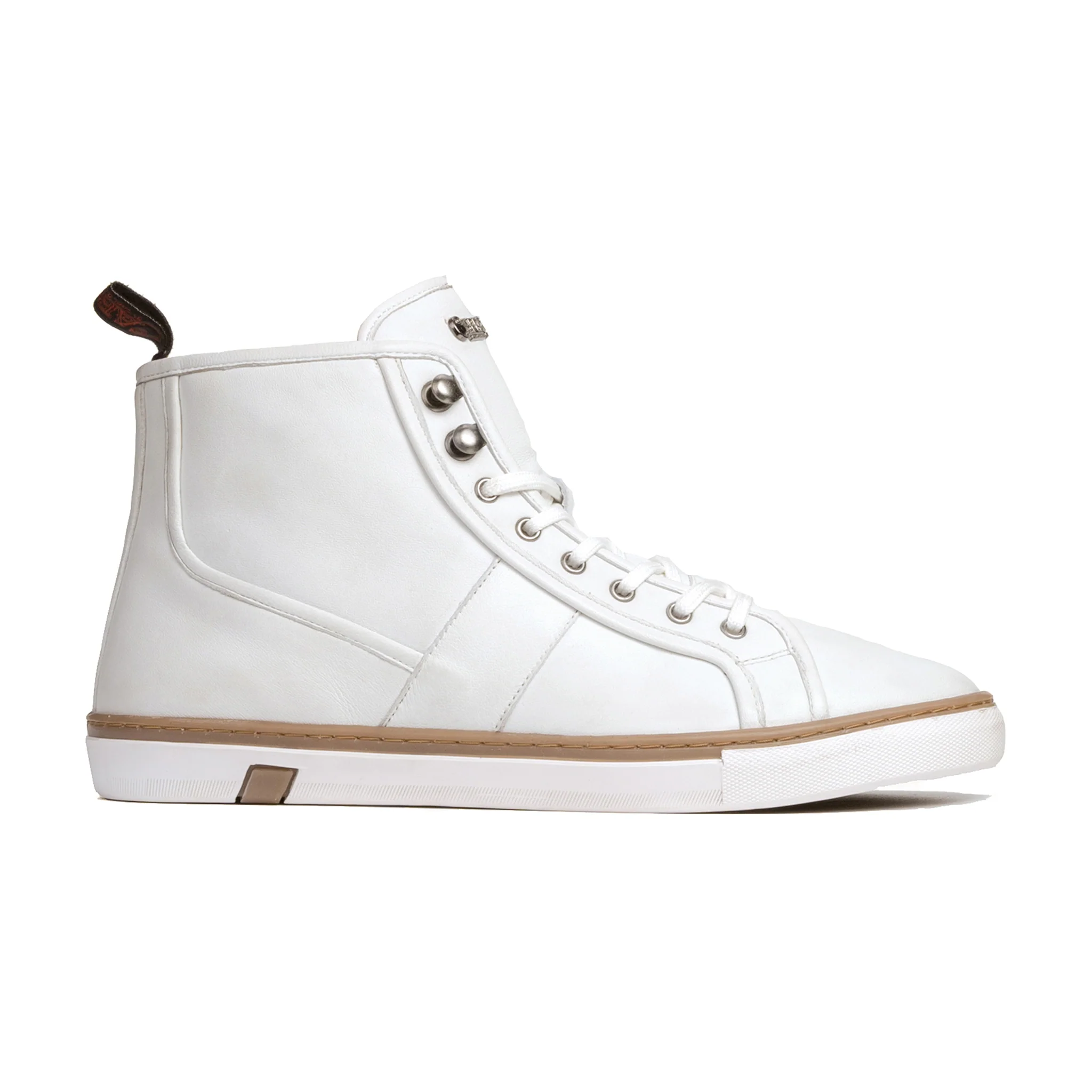 Otis High-Top Sneaker // Black - Image 6