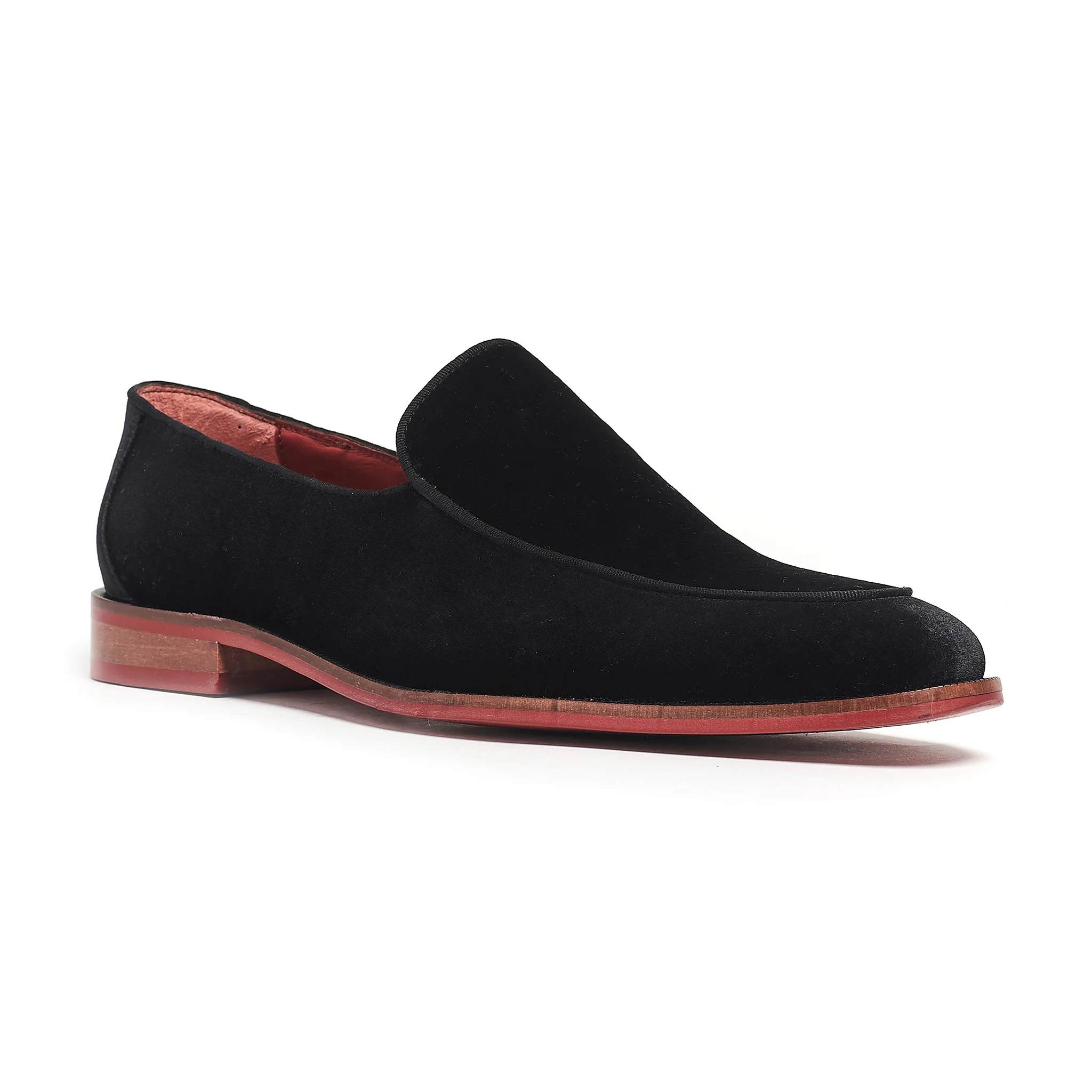 Prince Velvet Loafer // Black - Image 2