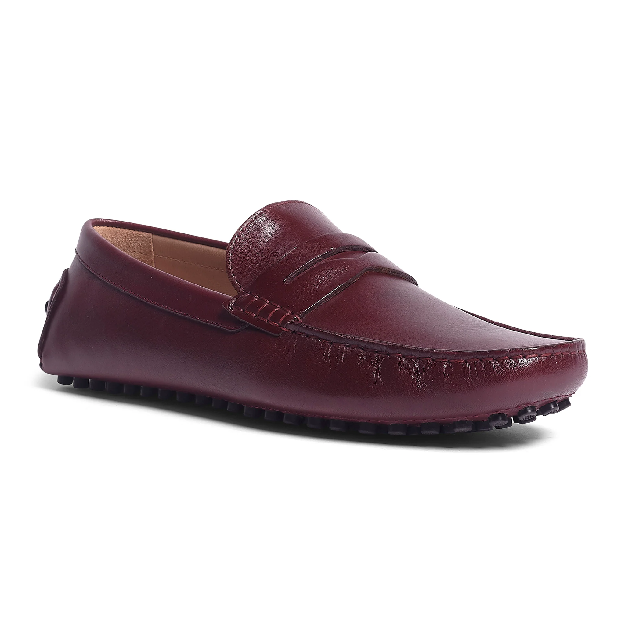 Ritchie Driver, Leather // Burgundy - Image 2