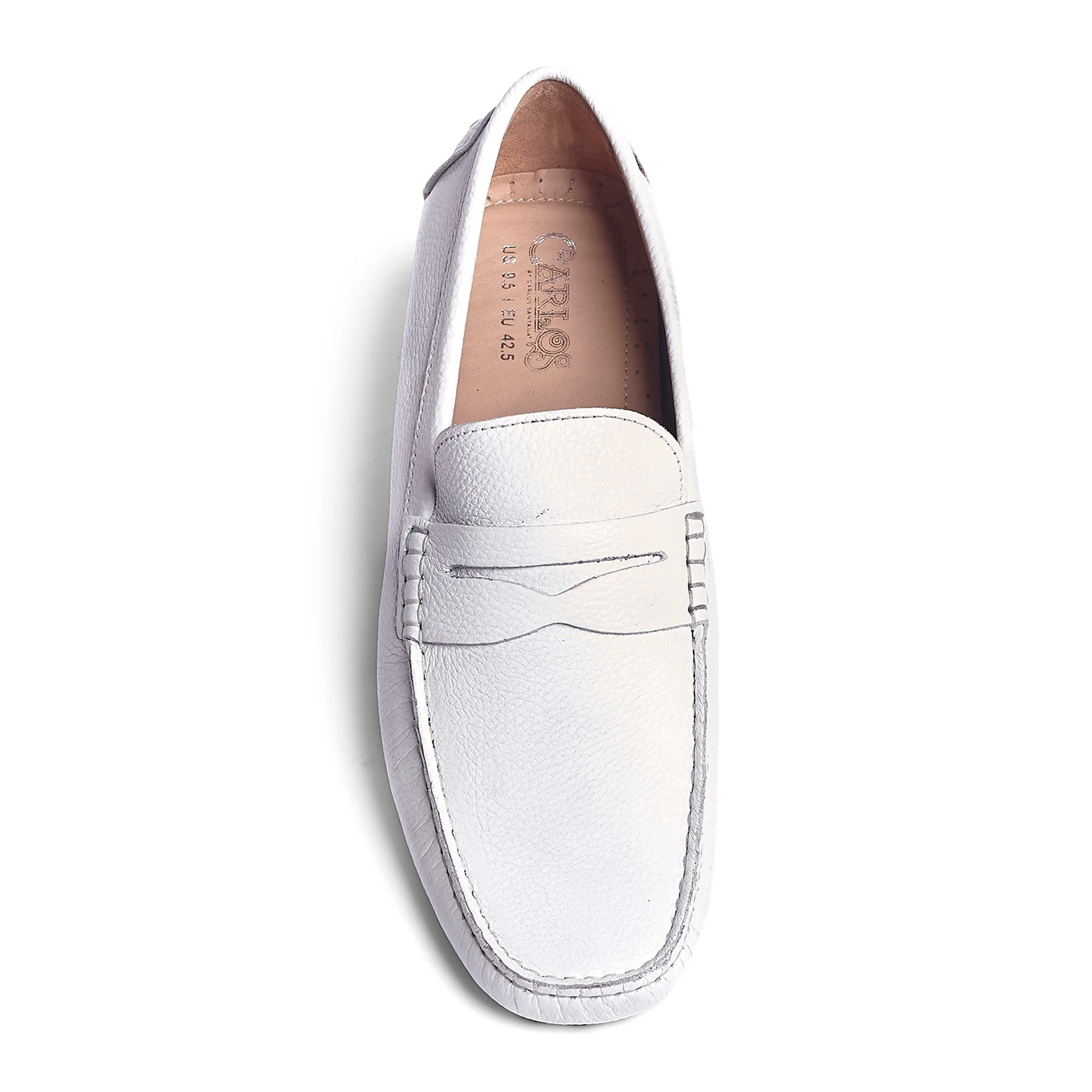 Ritchie Driver, Leather // White - Image 3