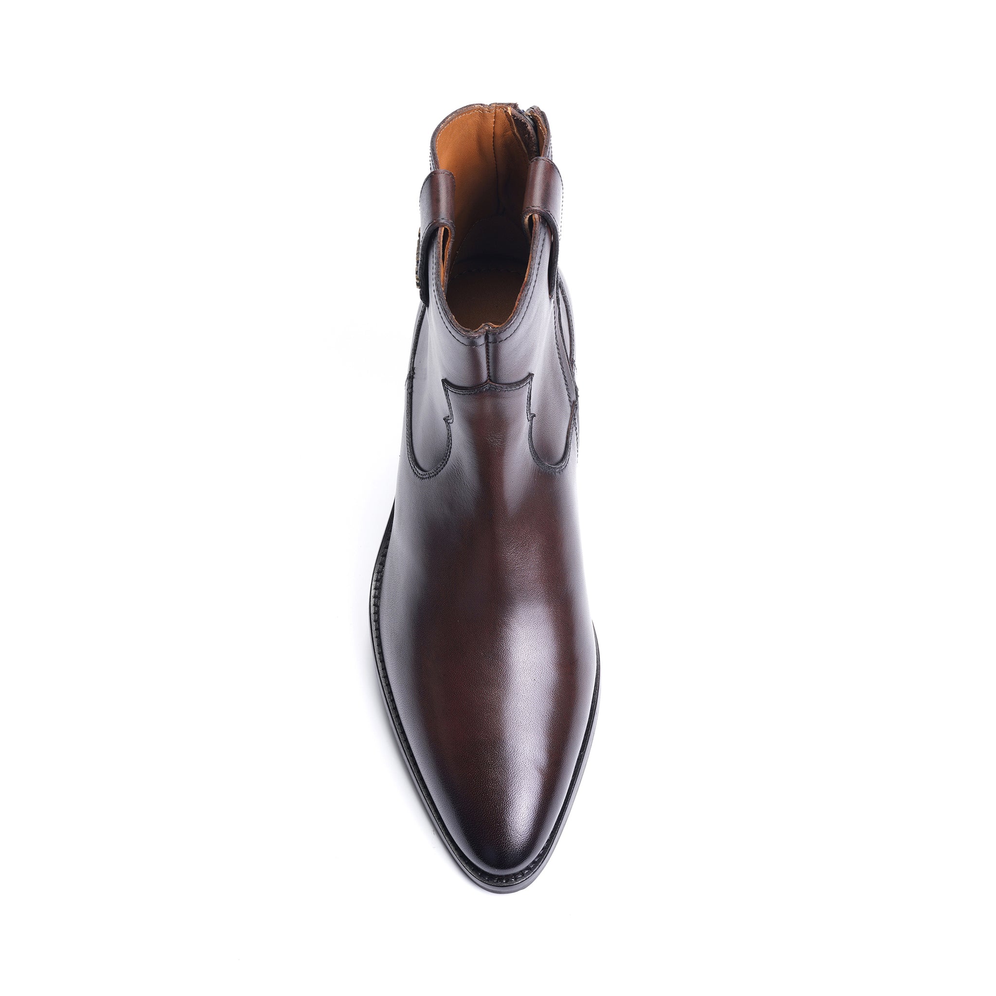 Zappa Cowboy Boot // Brown - Image 3
