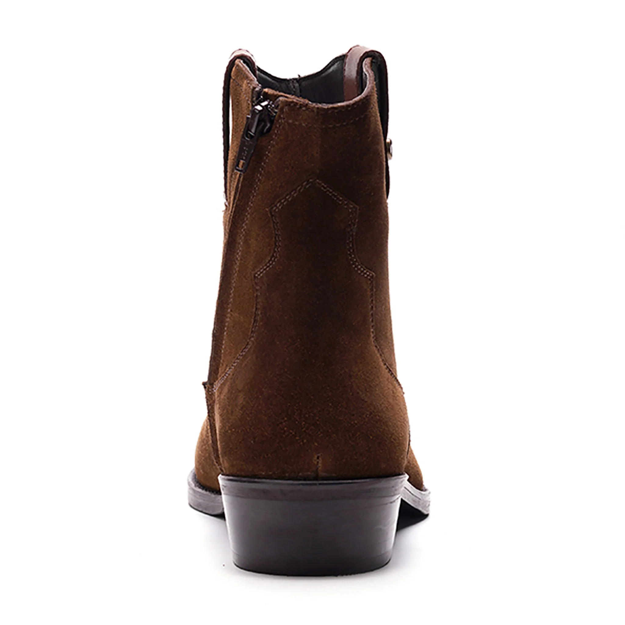 Zappa Cowboy Boot // Cafe Brown Suede - Image 4