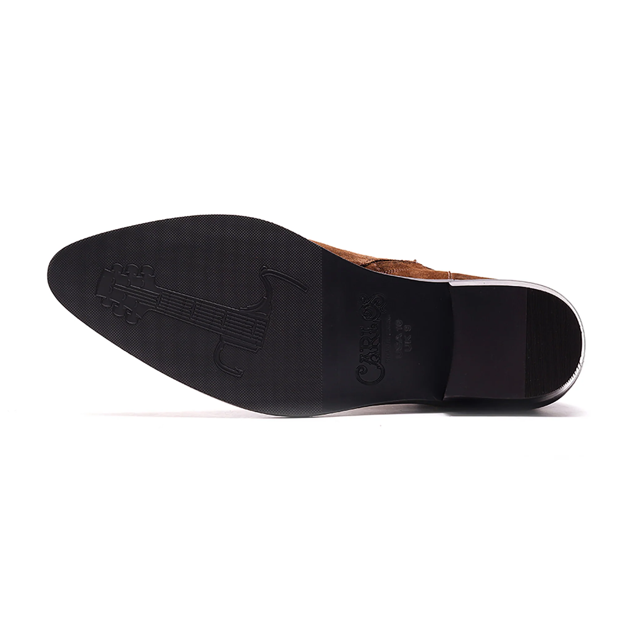 Zappa Cowboy Boot // Cafe Brown Suede - Image 5