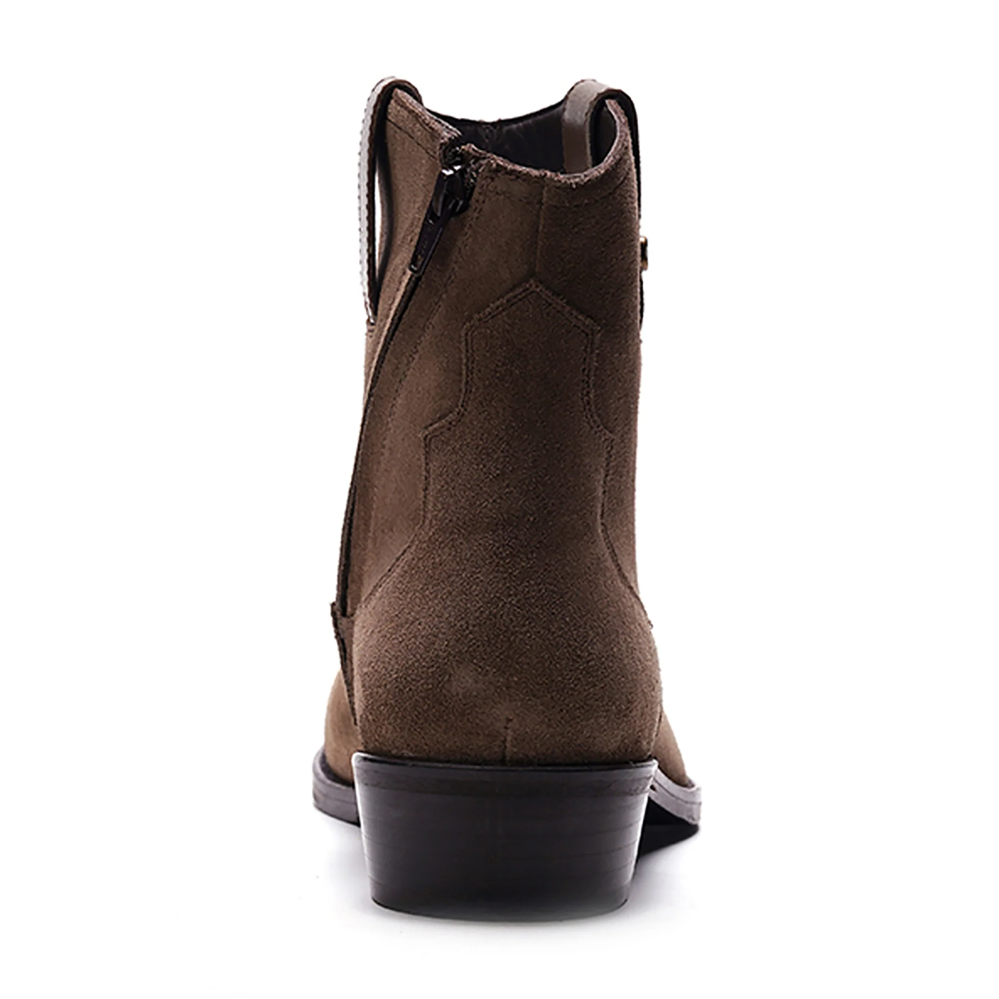 Zappa Cowboy Boot // Tobacco Brown Suede - Image 4