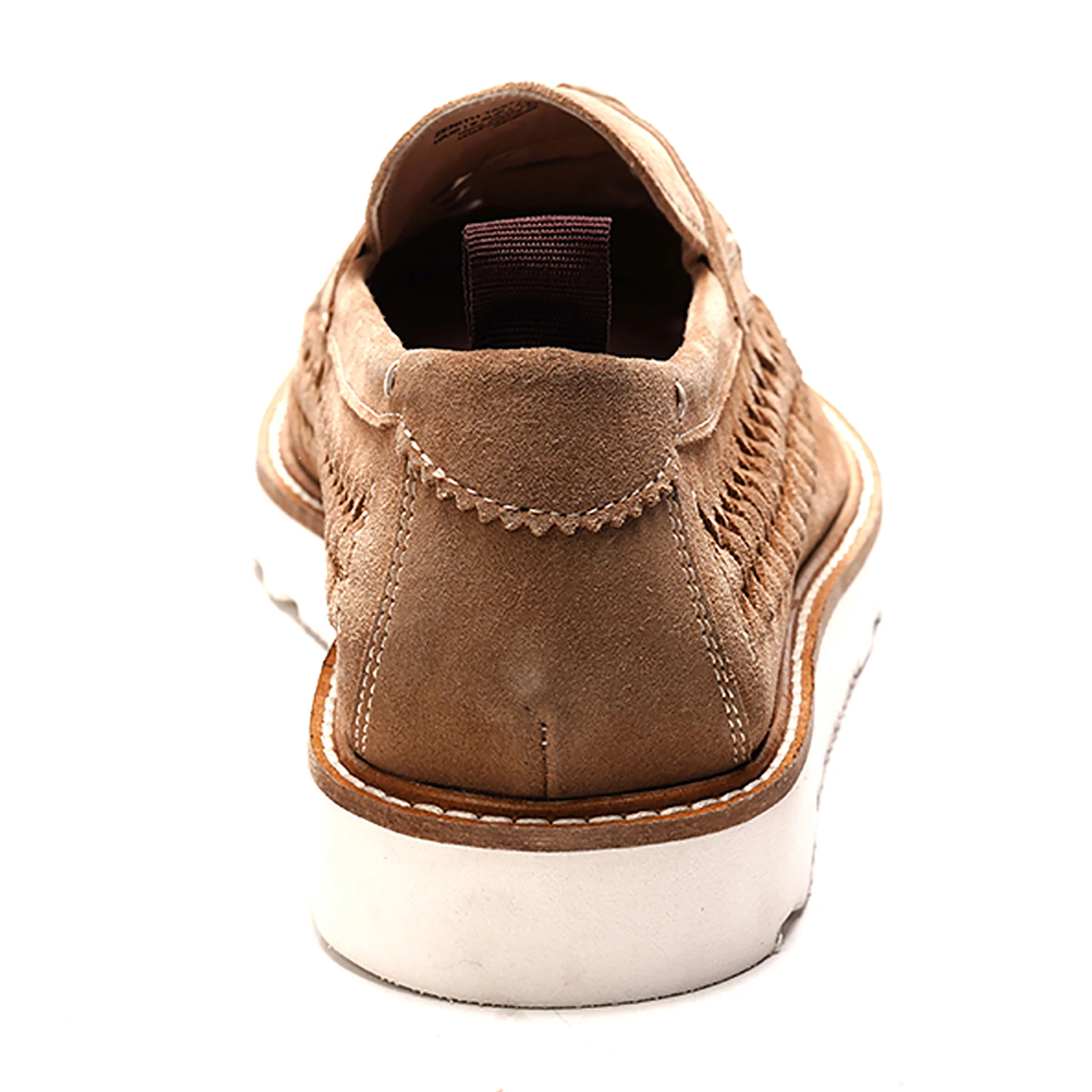 Zenith Tassel Loafer // Sand Suede - Image 4